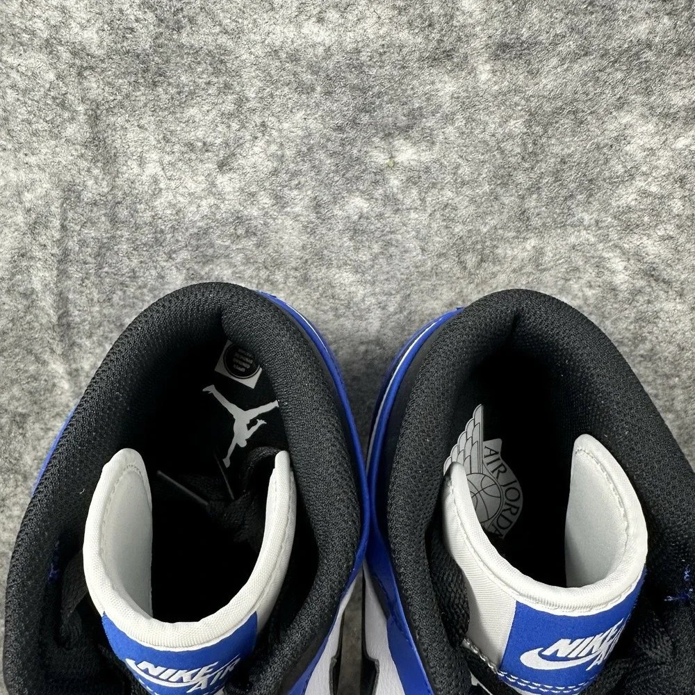 Nike Air Jordan 1 Mid MCS Baseball Cleats Mens Size 13 Game Royal White Black